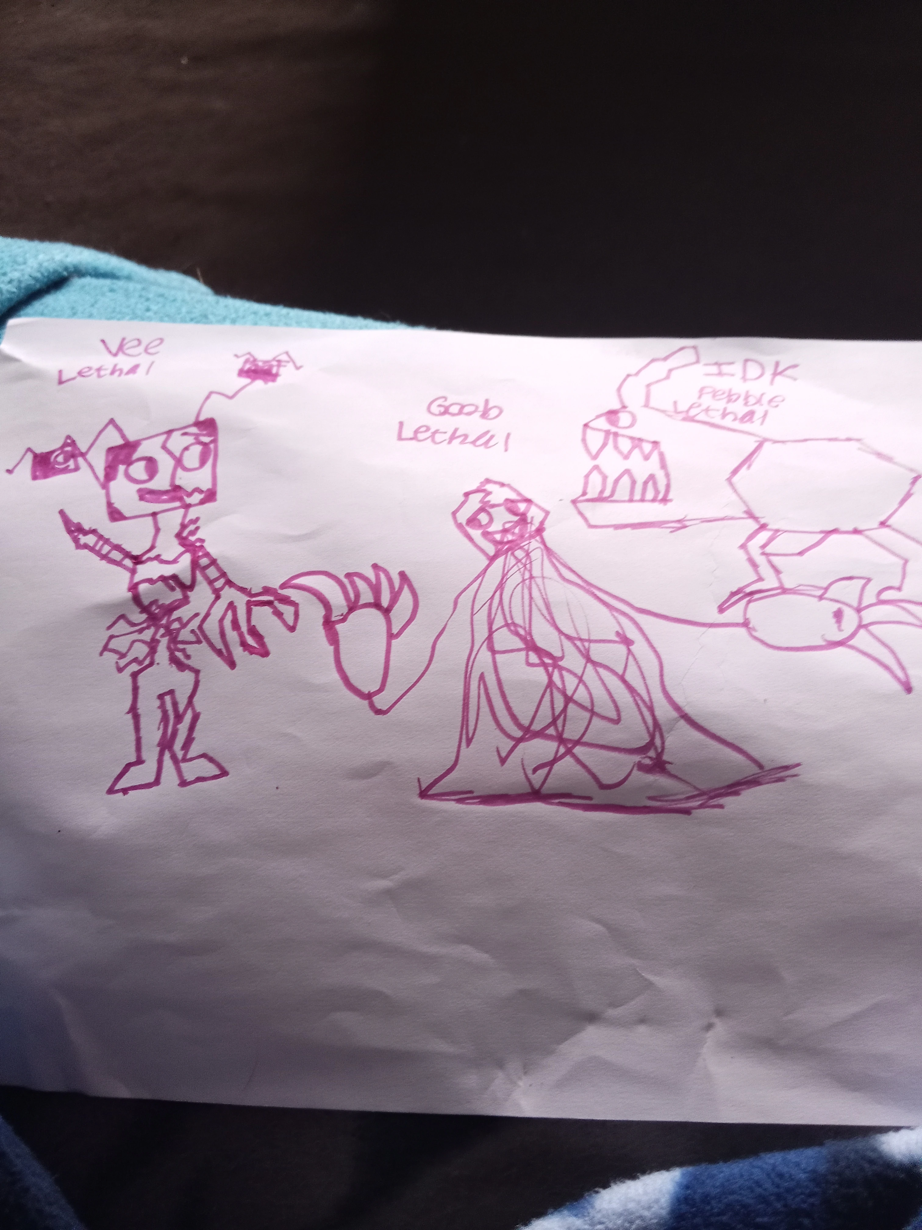 Twisted as lethal twisteds sry if pebble is ugly | Fandom