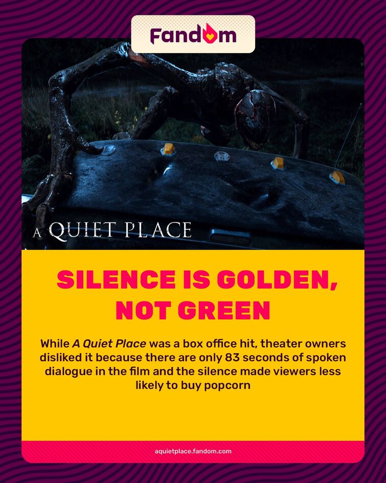 You vs Death Angel Alien in A Quiet Place Movie - Could You Defeat and  Survive It? by Infographics