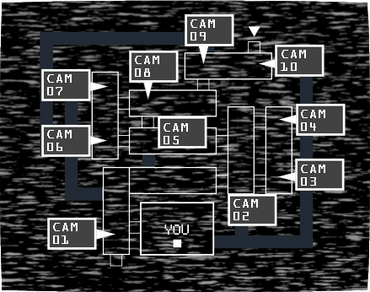 FNAF 1 Map W.I.P. #3 - Panzoid