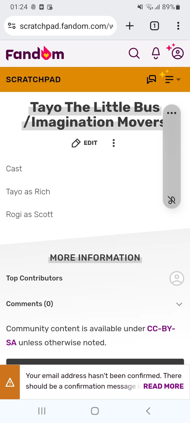 Discuss Everything About Scratchpad Fandom