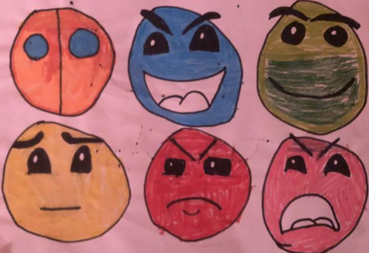 Normal Difficulty Face Drawing (Geometry Dash)