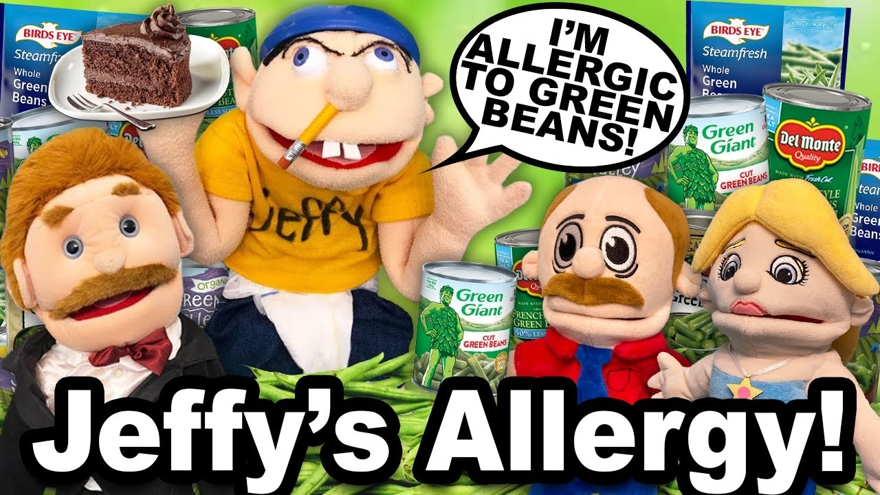 This video was made before Jeffy's Green Bean Allergy Fandom