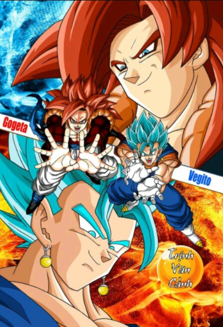 Save & Follow  Gogeta SSJ4 vs Gogeta Super Saiyan Blue Dragon