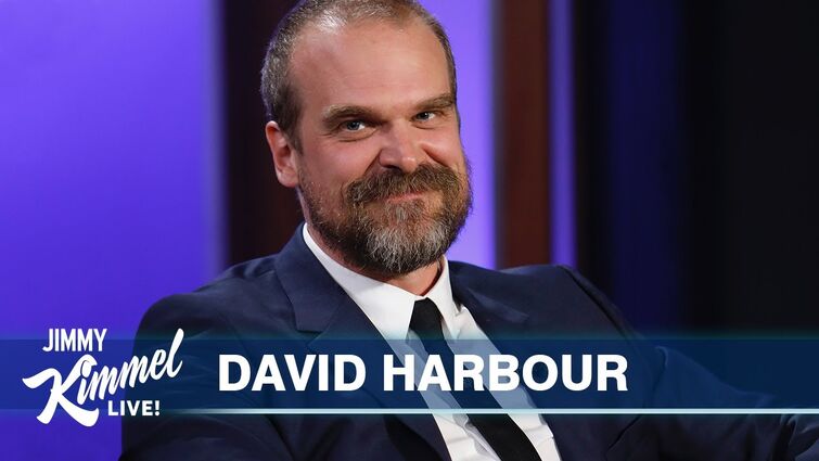 David Harbour on Stranger Things/Marvel Crossover Conspiracies, Black Widow & Vegas Pandemic Wedding
