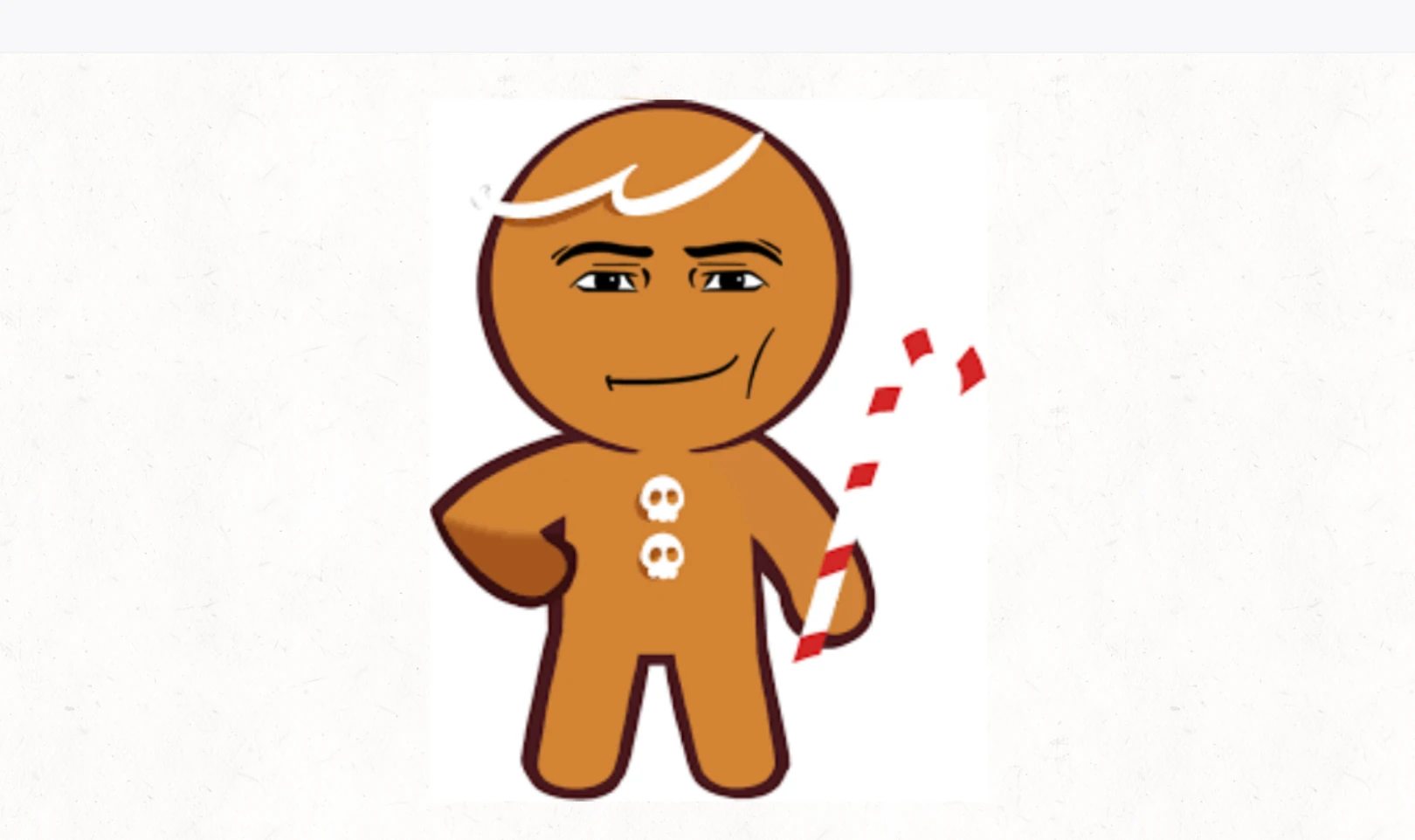 Gingerbrave smirk but even cursed | Fandom