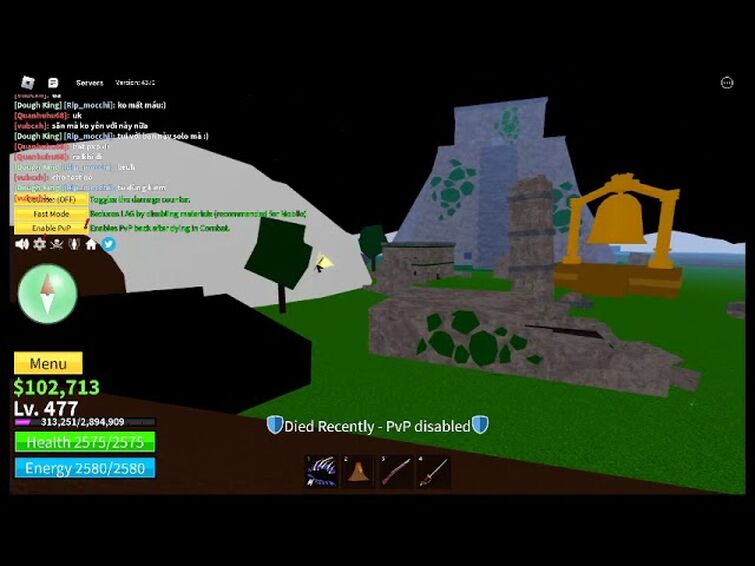 Can somone checked why i am banned in the blox fruits discord