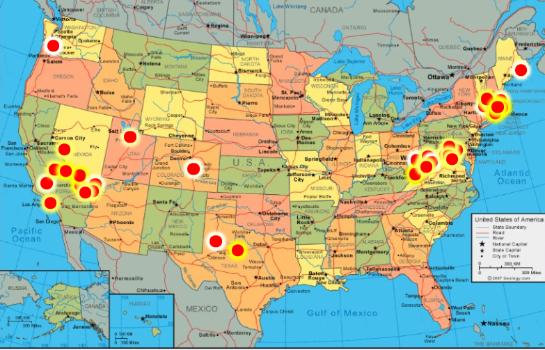 Map of the canon vaults fandom