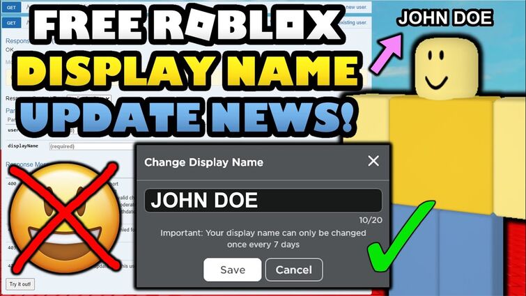 How to change your display name on Roblox