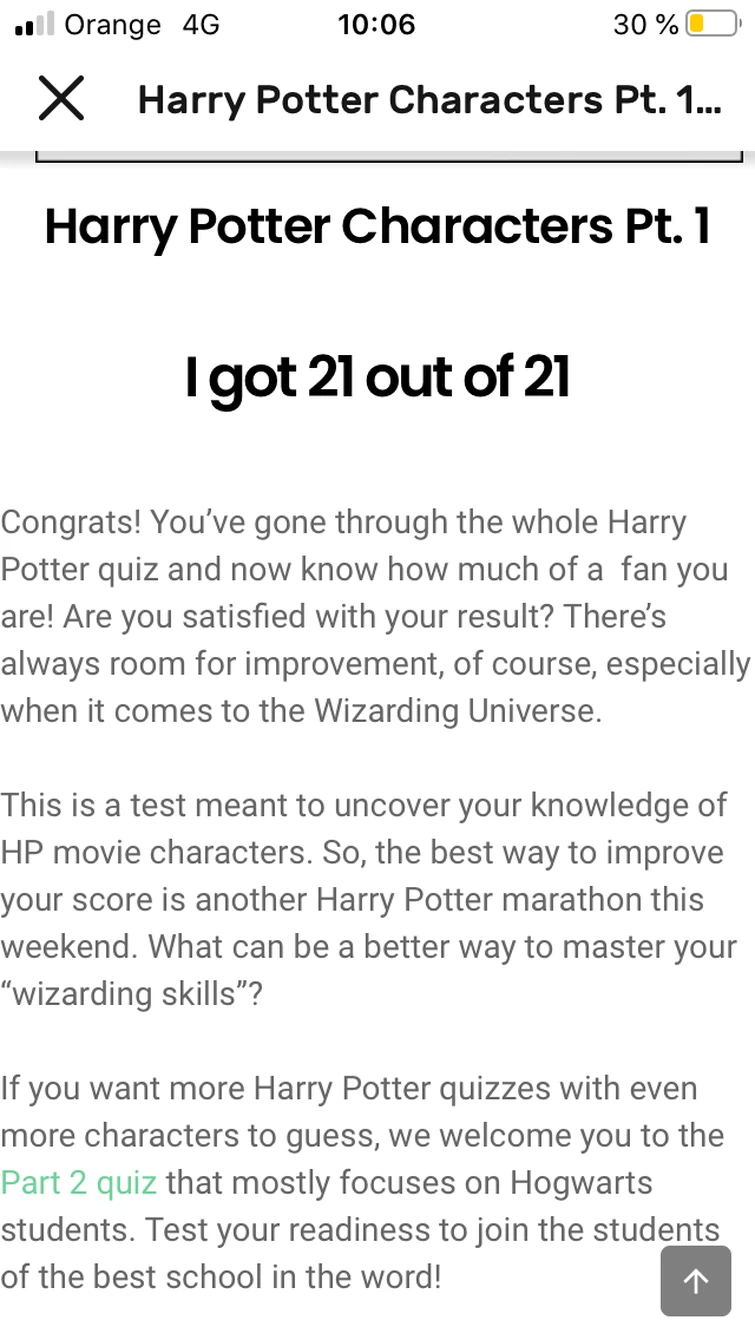 Harry Potter Character Quiz Any Feedback Is Highly Welcome Fandom