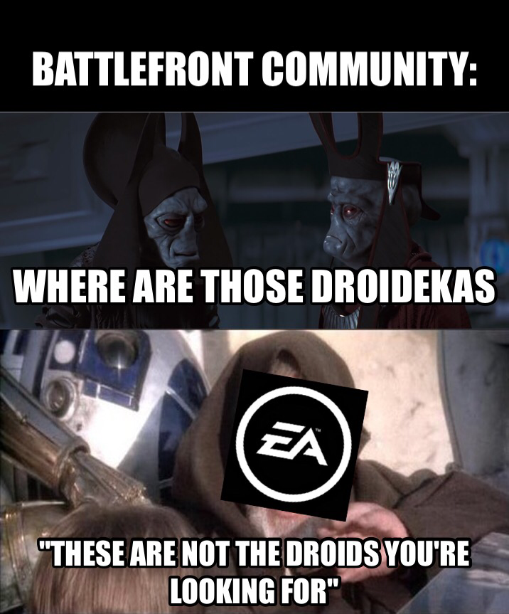 The Official Battlefront Memes Thread Fandom