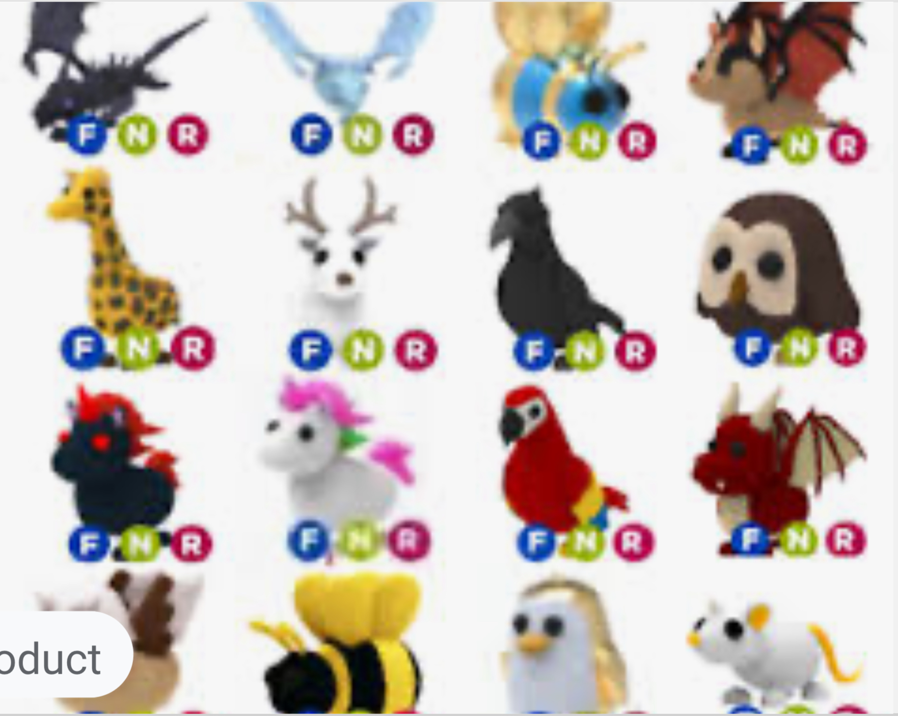 Ebay Roblox Adopt Me Giraffe