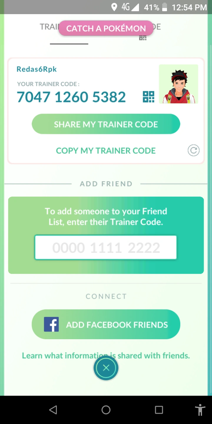 Need friends in Pokémon go