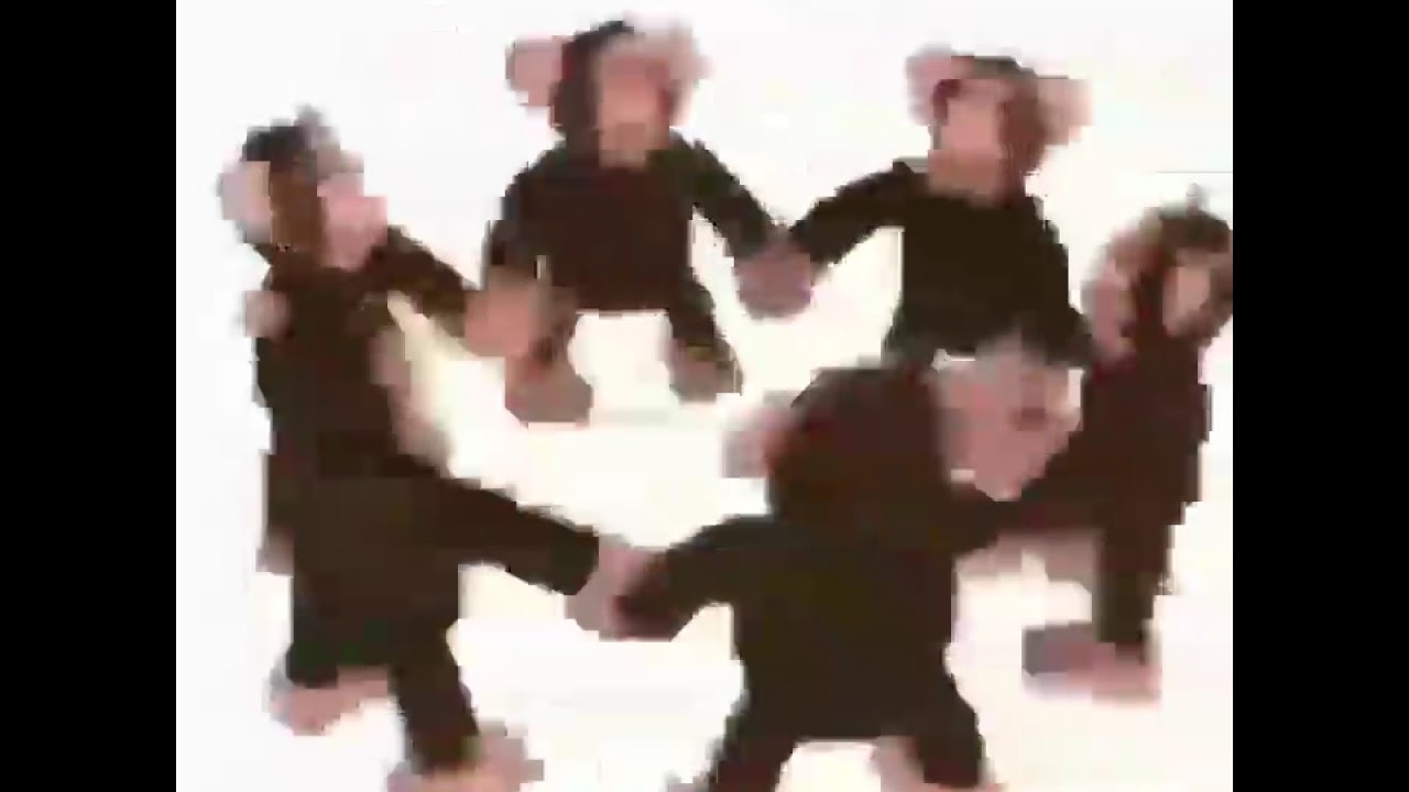 Monkeys dance