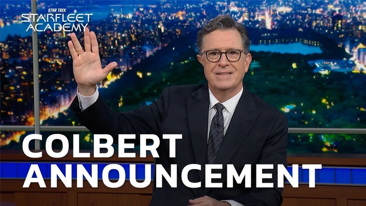 An Announcement from Stephen Colbert | Star Trek: Starfleet Academy | NYCC 2025