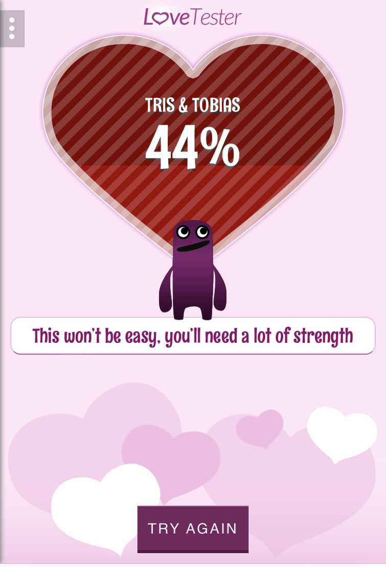 Valentines Love Test - Play Love Test Games Online