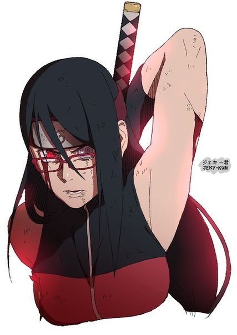 I hope Sarada will look like this in the future