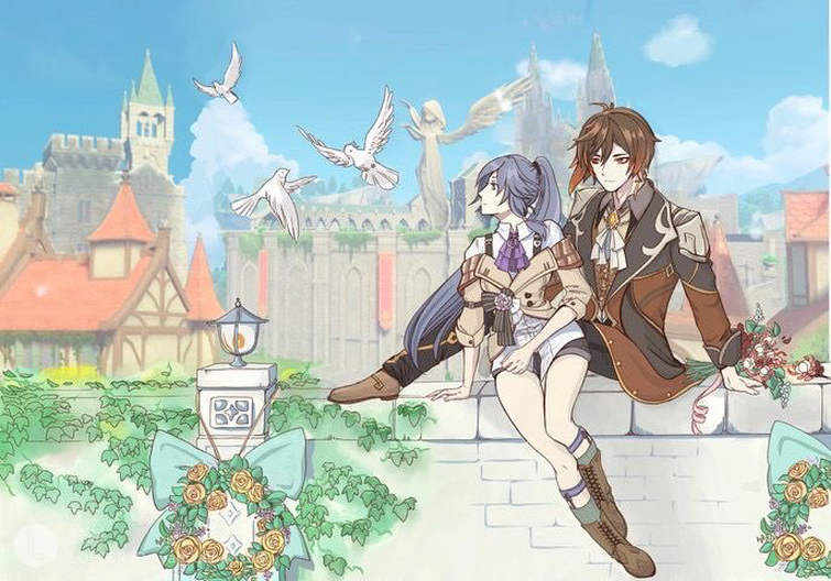 Fu Hua And Zhongli Would Look Like A Perfect Couple Fandom