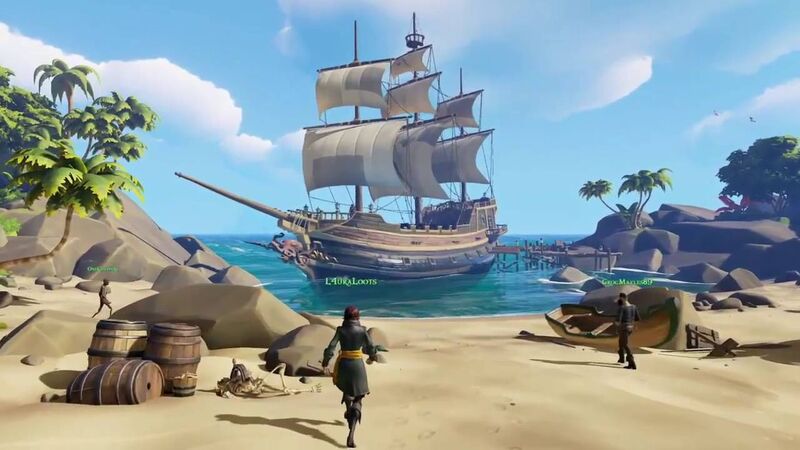 Sea of Thieves island shapes and locations - Polygon