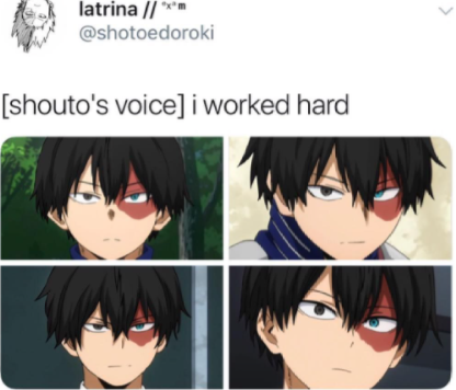 Todoroki W Black Hair Fandom