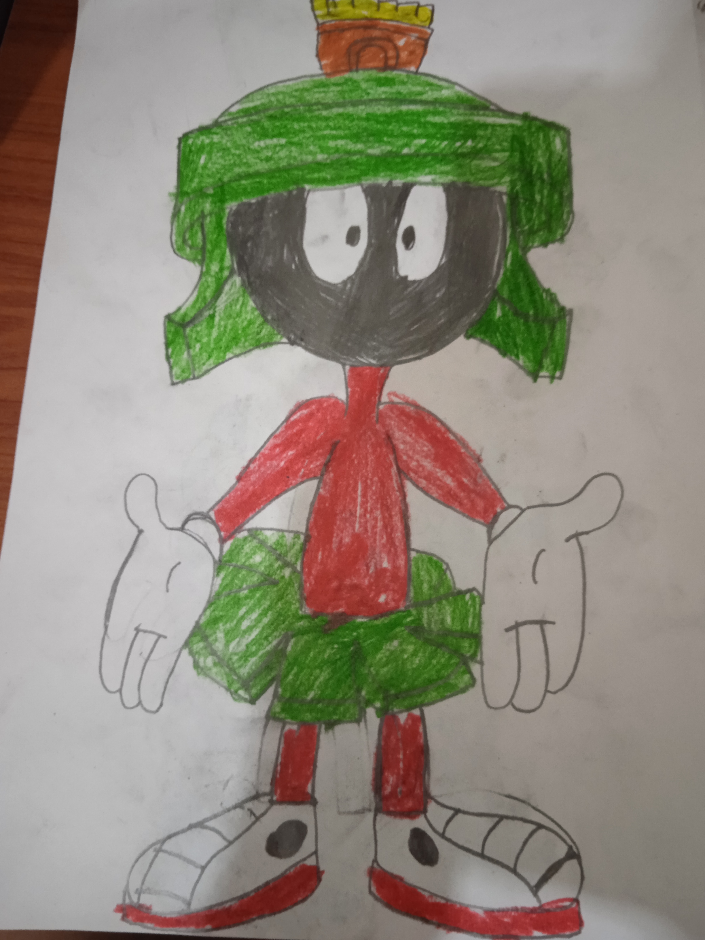 marvin the martian drawing