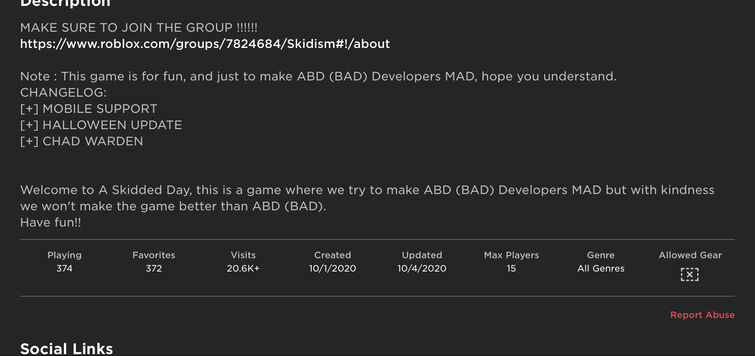 Fuck A Skidded Day Fandom - how to make a group on roblox mobile 2020