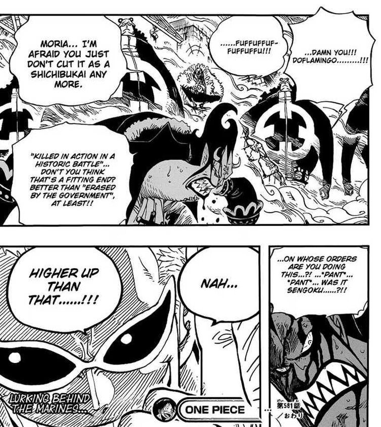 Will Moria come back into the story? 🧐 Follow for more One Piece content  📖 Like, Share and Comment! 💯