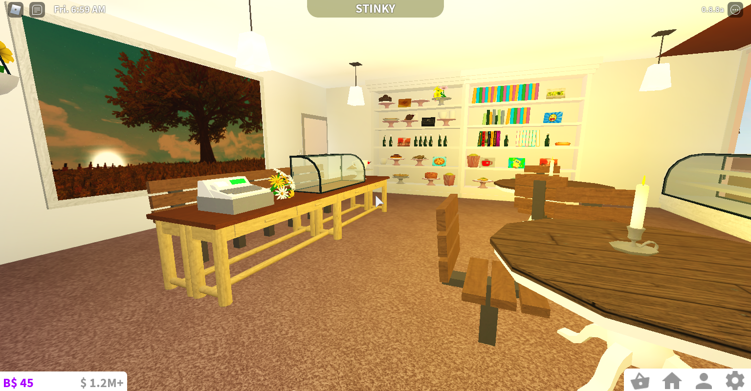 Please Rate My Mini Cafe Fandom - cafe in roblox bloxburg