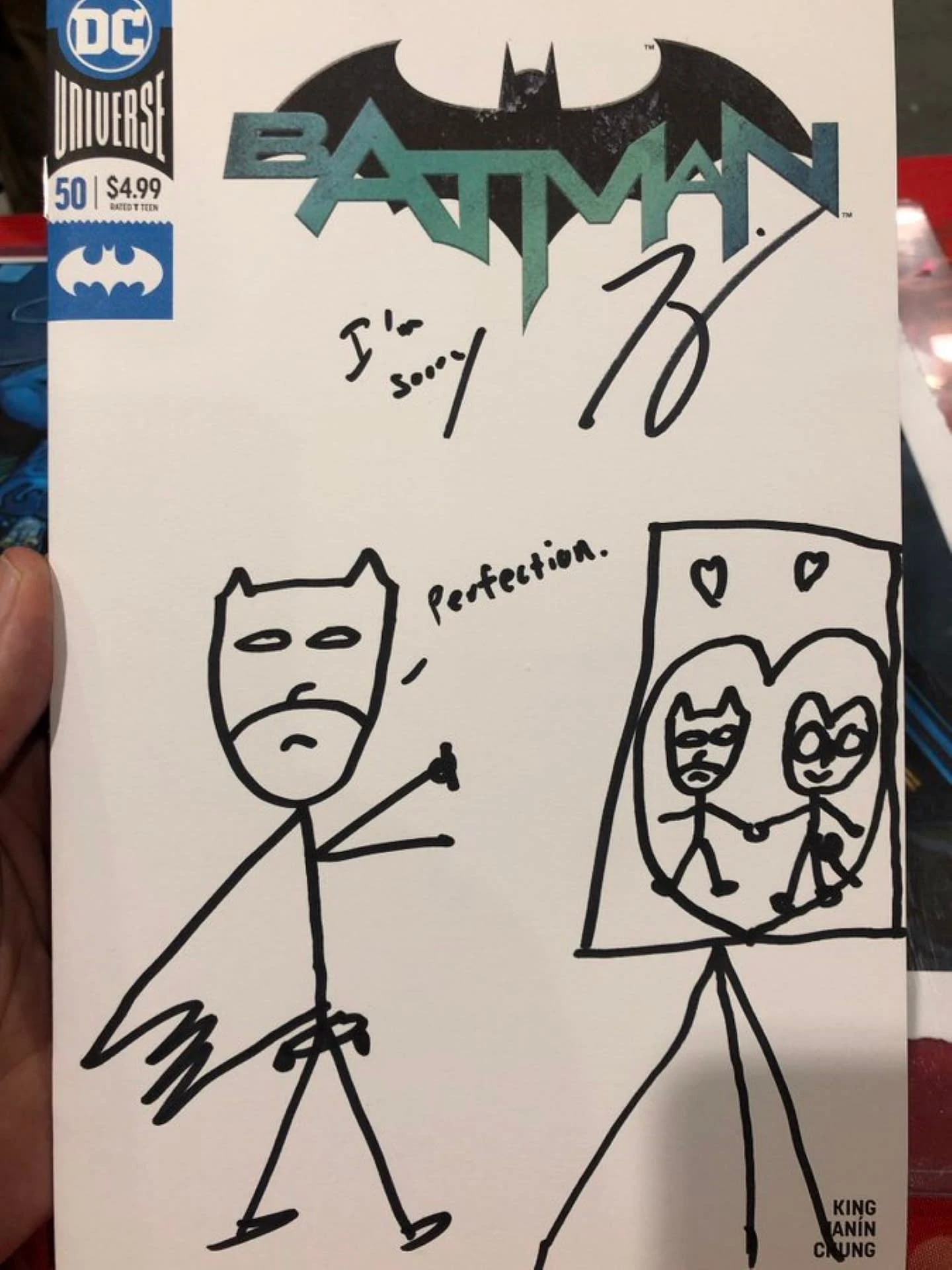 Tom King ruin Batman for you with his writing? See his cover art for ...