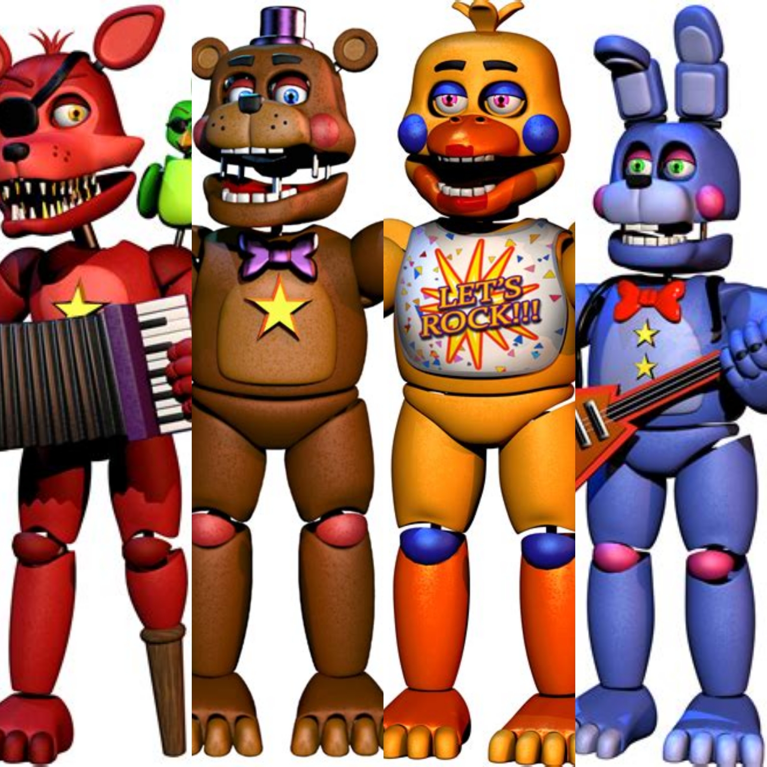 Rockstar Animatronics Guide - FNAF Insider