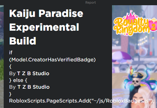 Kaiju Paradise Experimental Build - Roblox