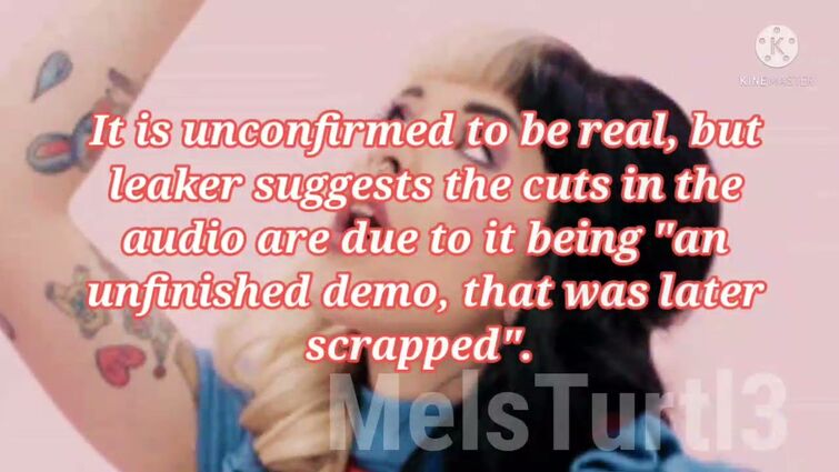 NEW LEAK? - All about optimal, By melanie martinez.