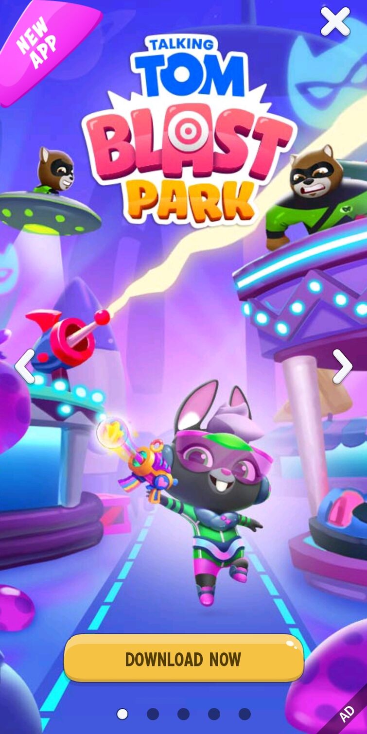 Talking Tom is back with a new adventure