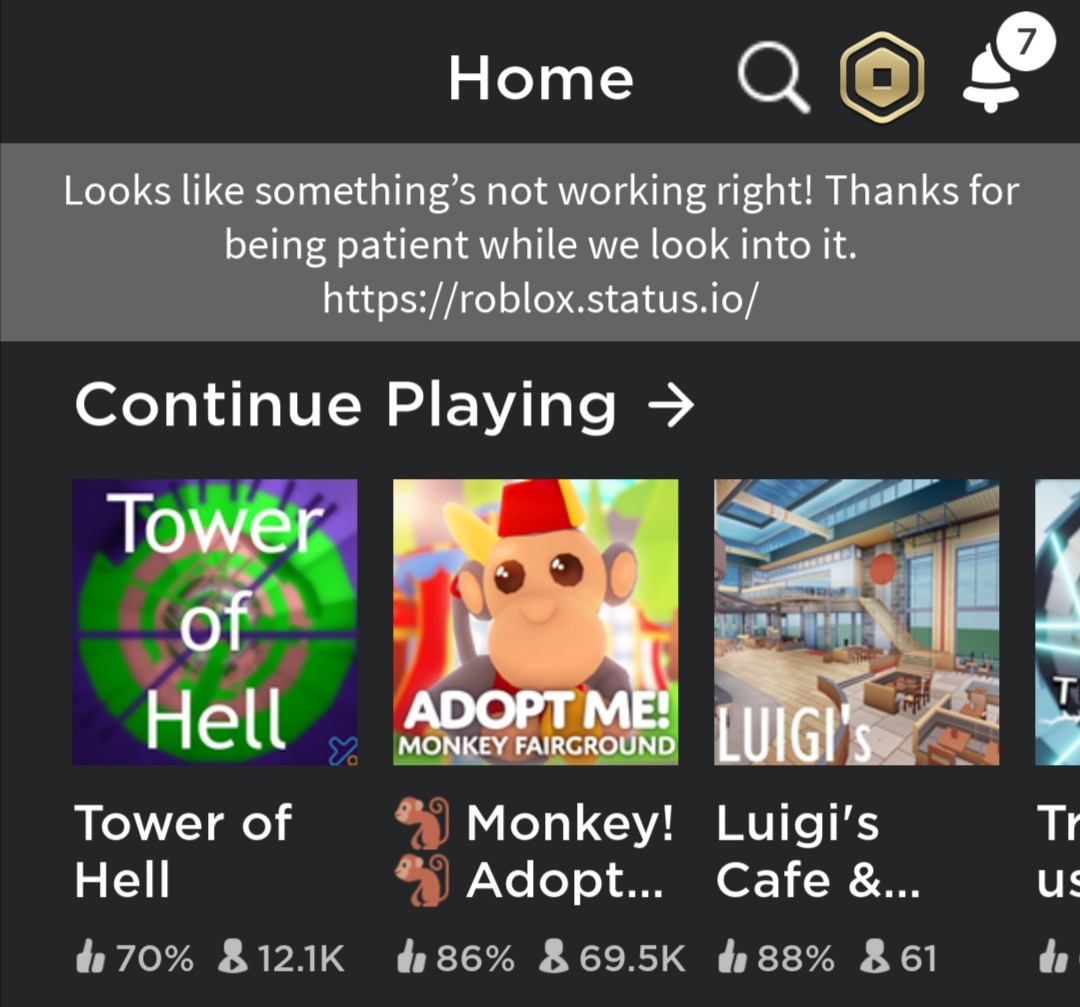 I Checked Roblox And I Got In But I Don T Think I Can Play Games Fandom - looks like something is not working right roblox