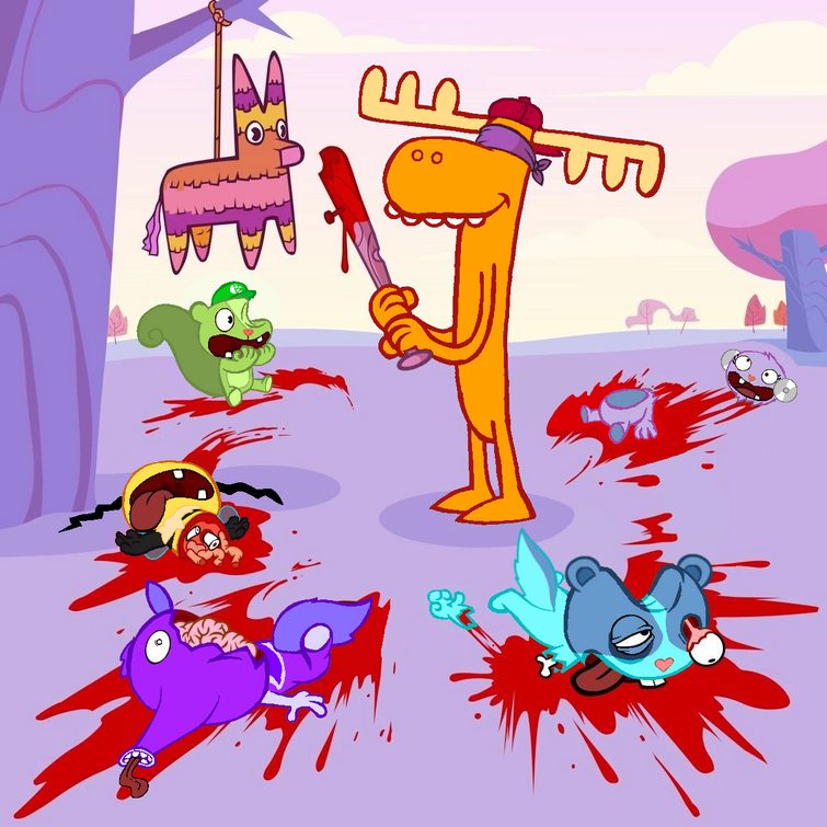 O MOD INSANO DO HAPPY TREE FRIENDS! 😨