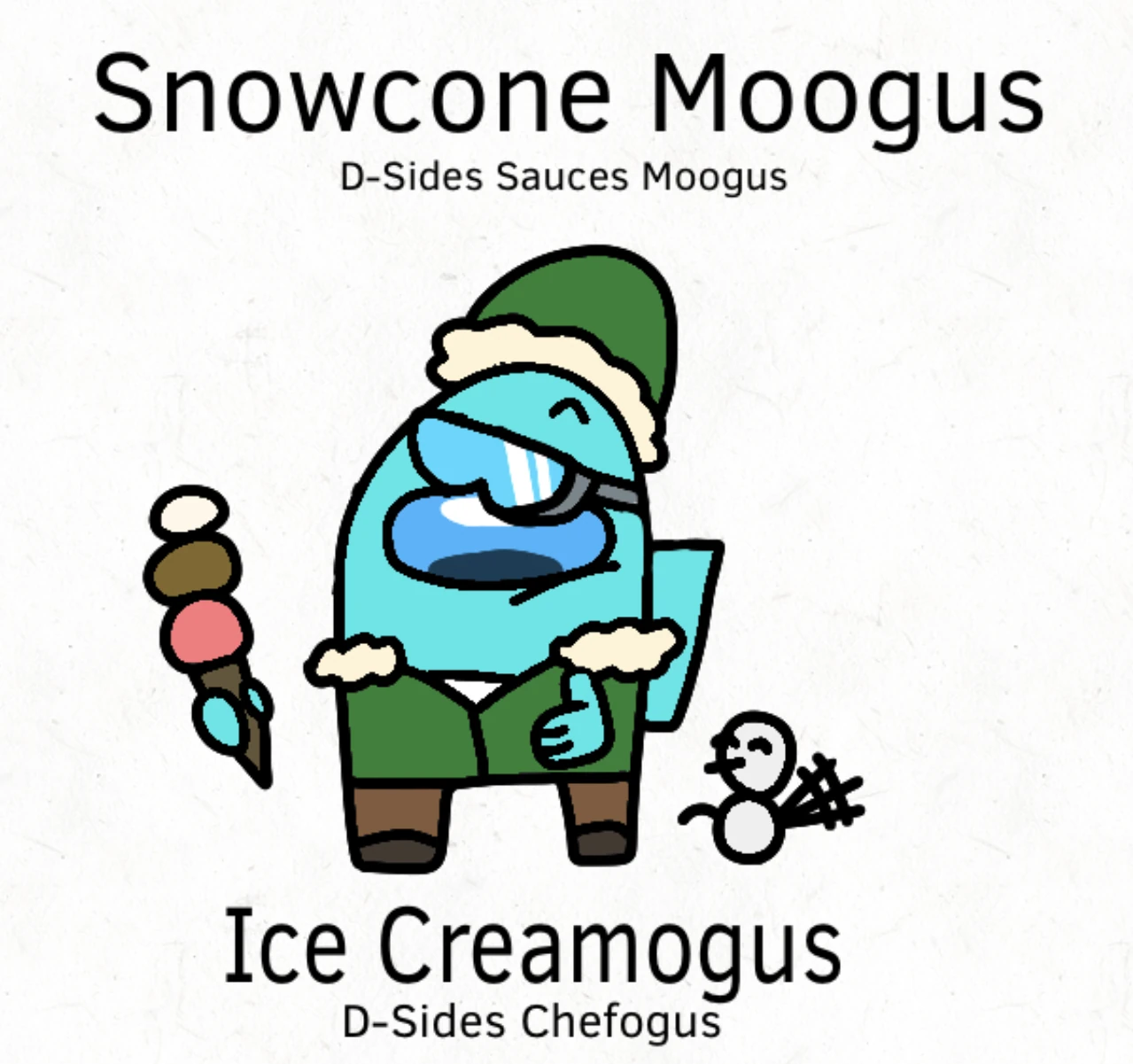 DSides Sauces Moogus Concept, Snowcone Moogus Fandom