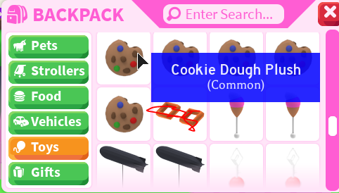 What Is Cookie Dough Plush Worth Fandom - plush adopt me toys roblox