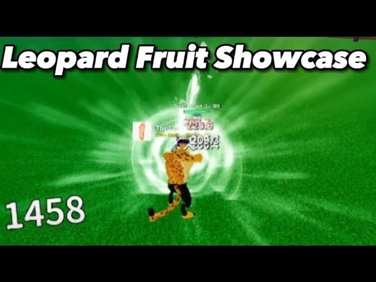 LEOPARD FRUIT Showcase In Blox Fruits (Roblox) 