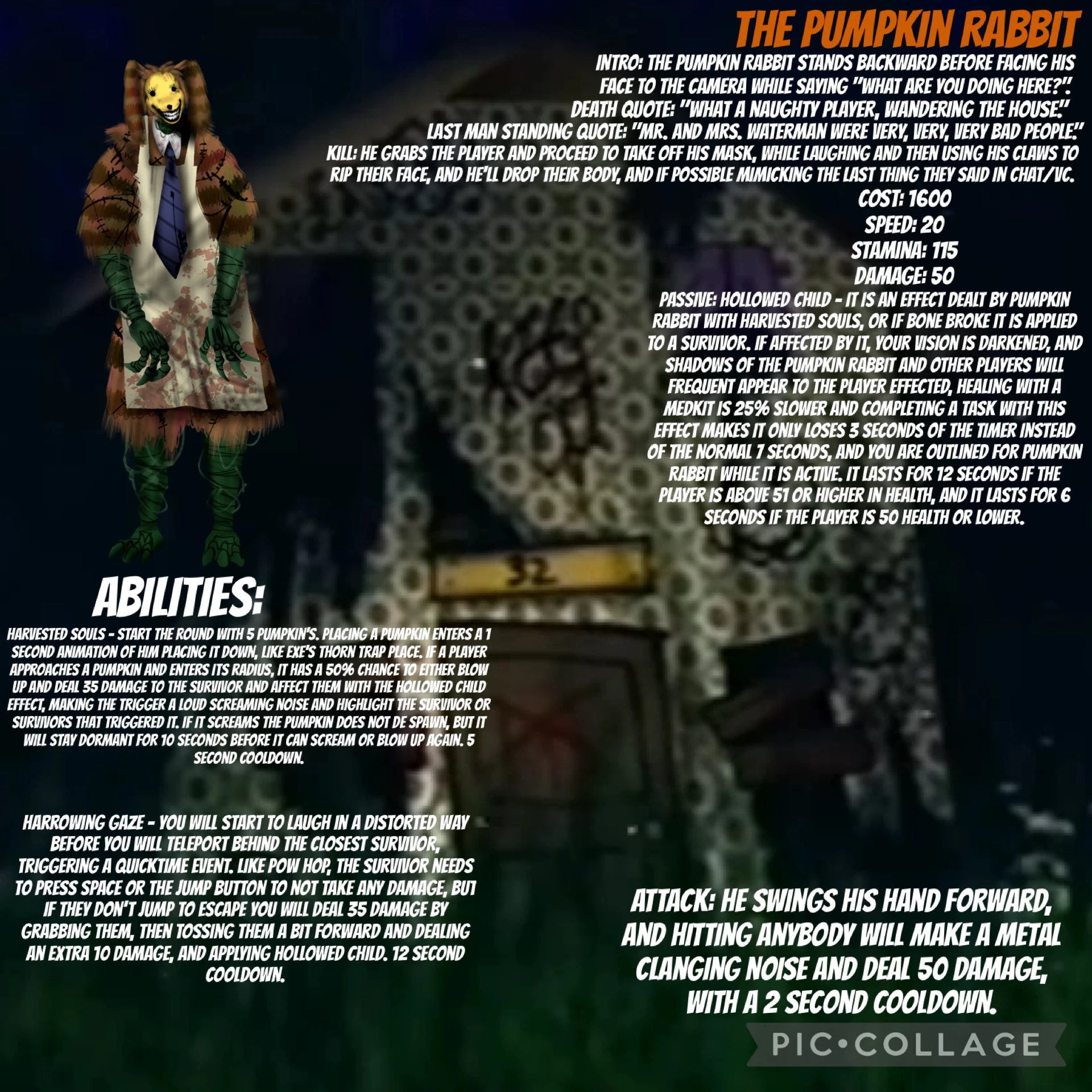 Concepts: The Pumpkin Rabbit | Fandom
