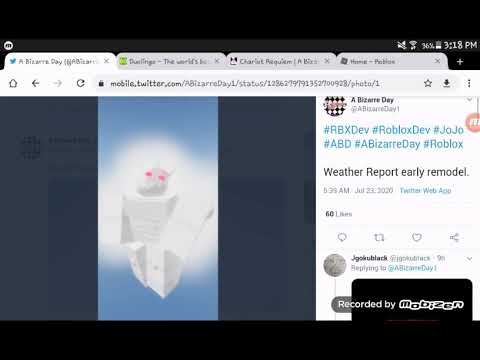 Stand Profile Weather Report Fandom - weather roblox