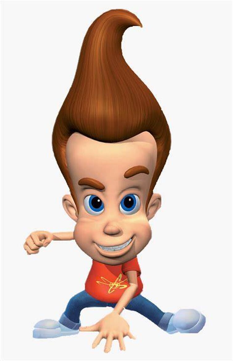 Cartoon characters with on sale big foreheads