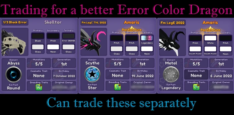 For other error colors | Fandom