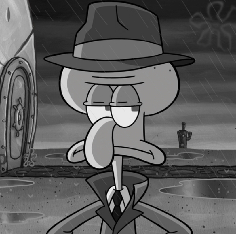 which squidward image from squid noir should be my pfp for a day? | Fandom