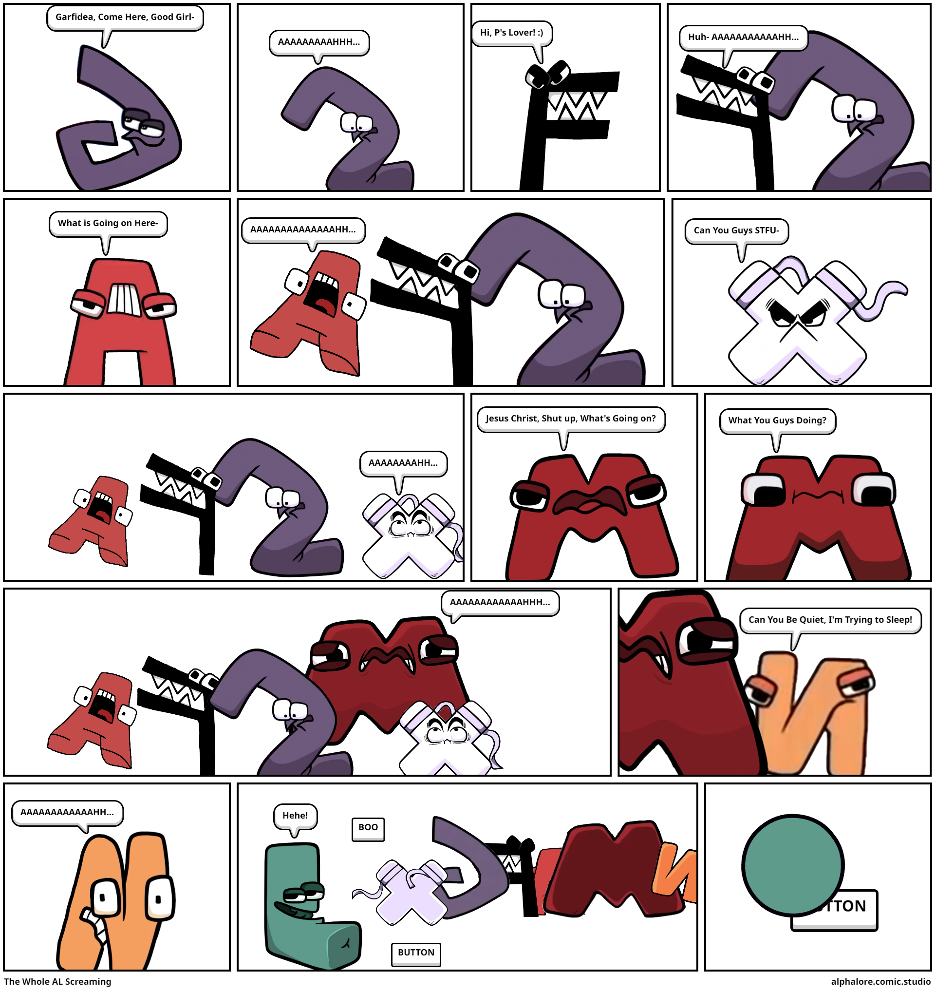 Portuguese alphabet lore when they go against g. - Comic Studio