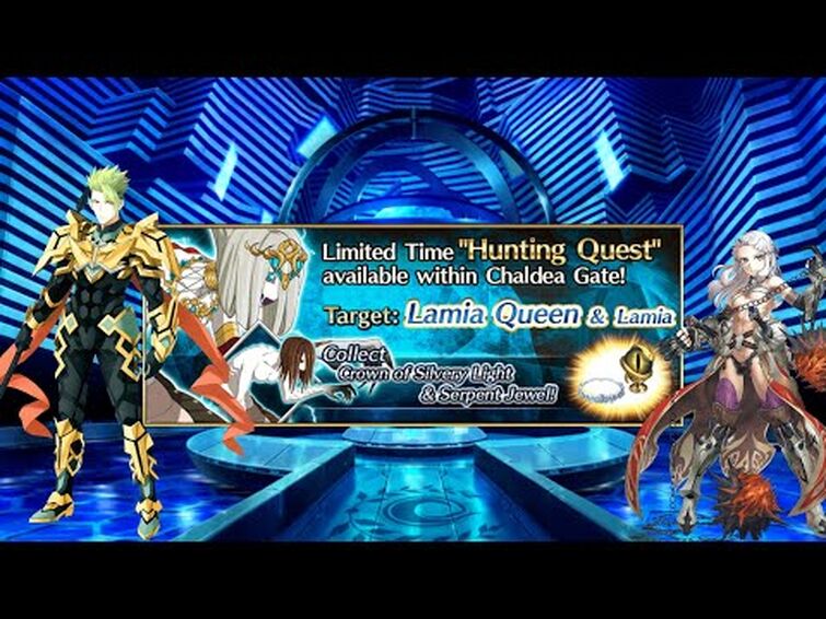 【FGO NA】Hunting Quest Part 8 - Day 3 - Lamia Hunt 3T Farming【Fate/Grand Order】