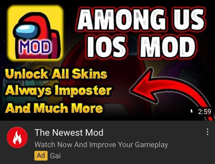 Among Us Mod Menu Android / IOS, Always Imposter