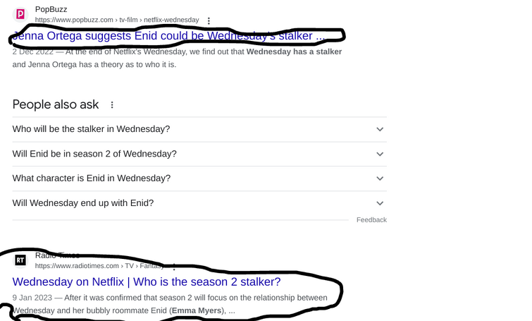 Wednesday on Netflix, Who is the season 2 stalker?