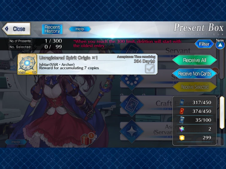 Unregistered Spirit Origin