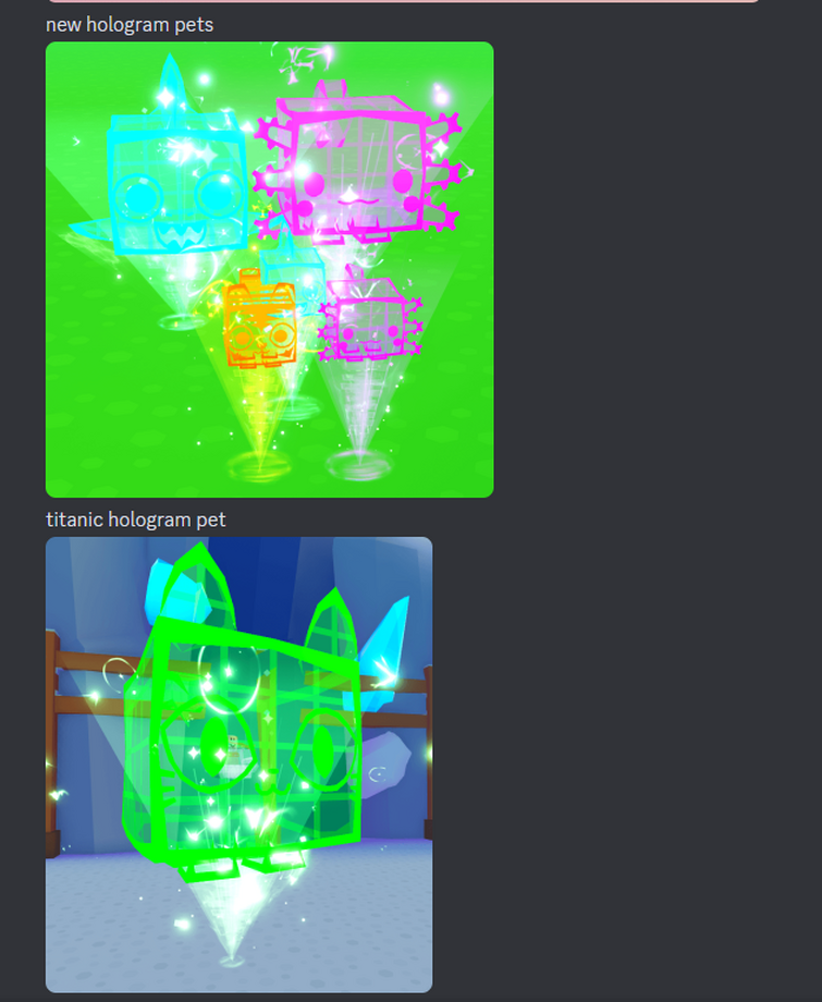 Pet Simulator X News and Leaks on X: Pet Simulator X Discord! Preston just  posted this into the discord, its pretty cool! Probably not coming to the  real game but it surely