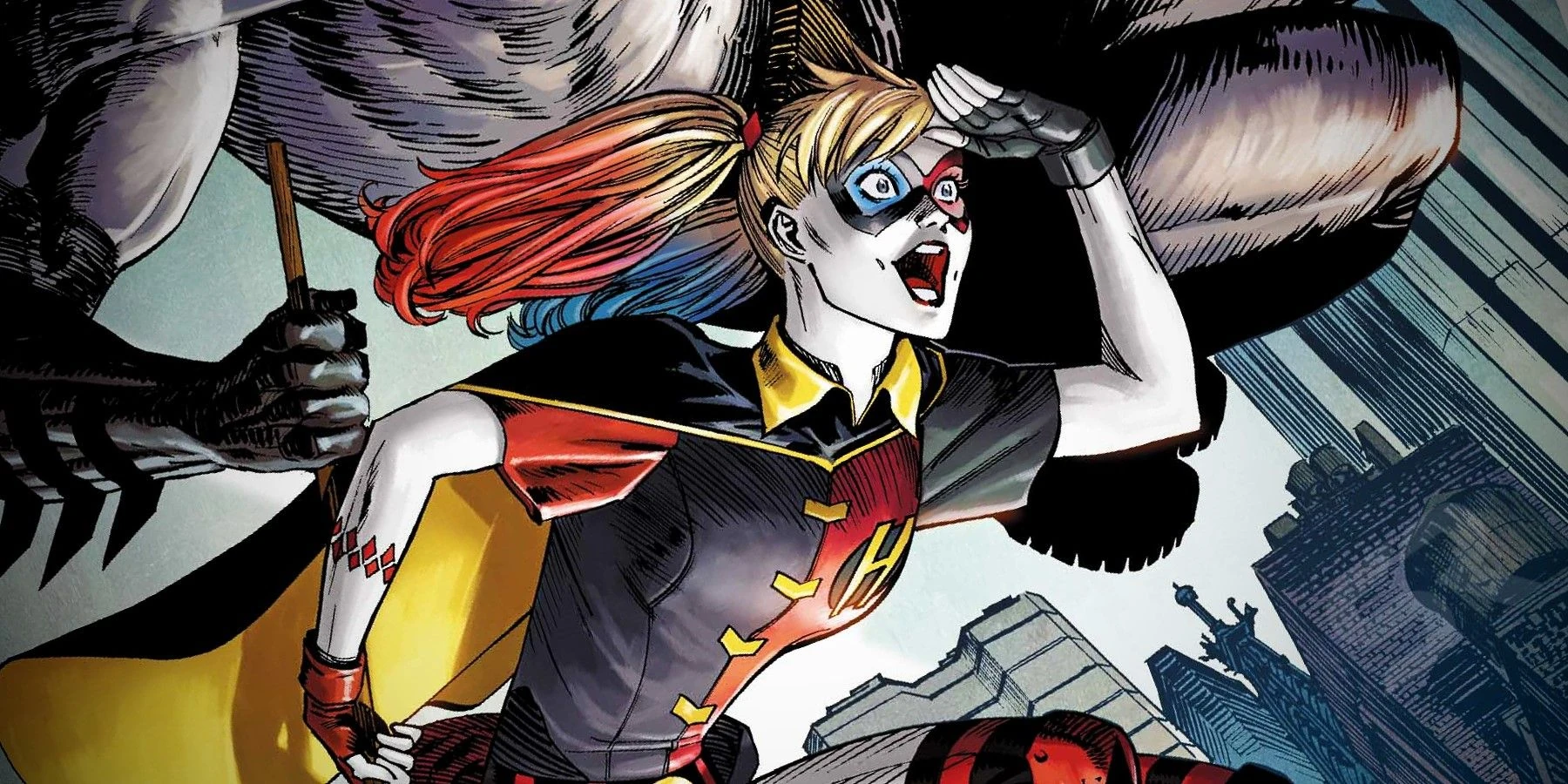 Harley Quinn Showcases New Costume as an Official BatFamily Hero Fandom