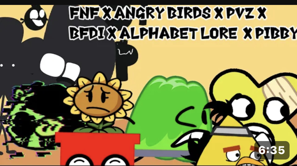 New Alphabet Lore But Angry Birds 